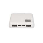 Extralink EPB-098W 10000mAh White | Powerbank | Power bank, USB-C - imagine 6