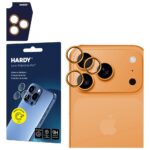 Camera lens protection 3MK HARDY Lens Protection Pro for Apple iPhone 17 Pro / 17 Pro Max orange