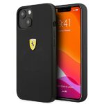 Ferrari FESSIHCP13SBK iPhone 13 mini 5,4" black hardcase Silicone