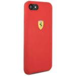 Ferrari Hardcase FESSIHCI8RE iPhone 7/8/ SE2020 red Silicone - imagine 6