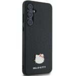 Hello Kitty HKHCSA55PGHDLMK A55 A556 black hardcase Metal Logo Kitty Head - imagine 4