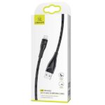 USAMS Braided U41 Lightning Cable 3m 2A black SJ397USB01 (US-SJ397) Fast Charge - imagine 6