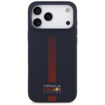 Red Bull Silicone Powerbar MagSafe Case for iPhone 17 Pro Max Navy Blue - imagine 3