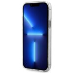 Guess Set GUBPP12MH4EACSK Case+ Charger iPhone 12/12 Pro /black hard case 4G Print MagSafe - imagine 5