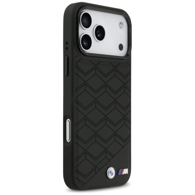 Case BMW M Shape Logo MagSafe for iPhone  17 Pro Max black - imagine 4