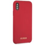 Guess GUHCPXLSGLRE iPhone X/Xs red hard case Silicone - imagine 4