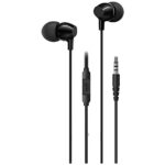 USAMS stereo earphones EP-47 3.5mm black 1.2m HSEP4701 (US-SJ594)
