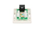 Extralink | Wall mount outlet | 1x RJ45 KAT5E UTP - imagine 4