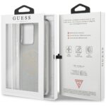 Guess GUHCS69PCUGLLG S20 Ultra G988 light grey hard case Glitter 4G Circle Logo - imagine 7