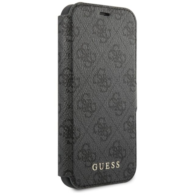 Guess GUFLBKSP12M4GG iPhone 12/12 Pro 6,1" grey book 4G Charms Collection - imagine 3