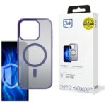 3MK Frosty MagCase for iPhone 13 Pro fioletowy