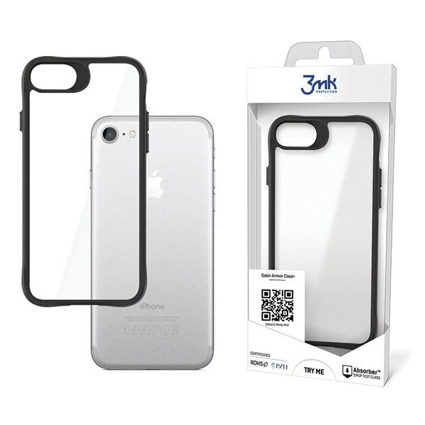 3MK SatinArmor+ Case iPhone SE 2020/2022Military Grade