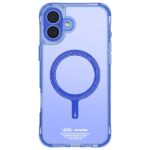 Skinarma case Saido iPhone 16 Plus 6.7" Magnetic Charging blue - imagine 3