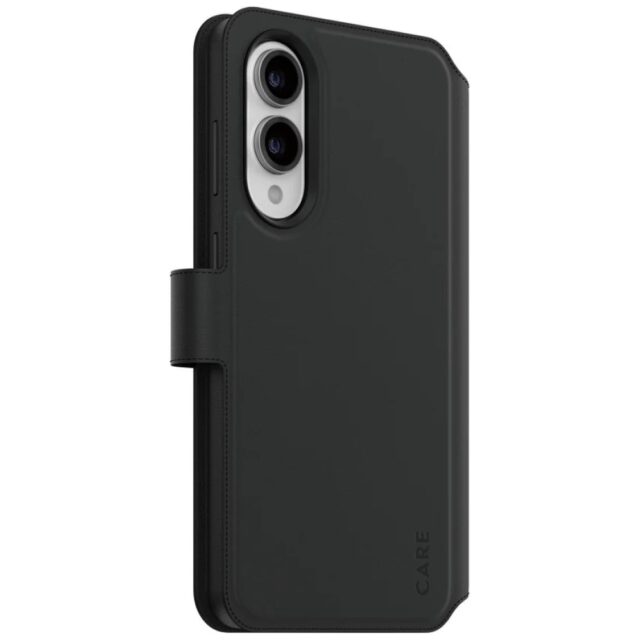 Case CARE by PanzerGlass Feature Tango 2w1 Wallet Qi for Samsung Galaxy S25 Edge black - imagine 2