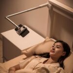 USAMS Uchwyt biurkowy teleskopowy natelefon WX Series czarny/black ZB255WXZJ01 (US-ZB255) - imagine 2