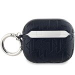 Karl Lagerfeld KLA3PGKCPK AirPods 3 cover black Monogram Karl & Choupette Head - imagine 2