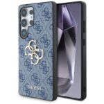 Case Guess Big 4G Logo Classic Logo to Samsung Galaxy S25 Ultra blue