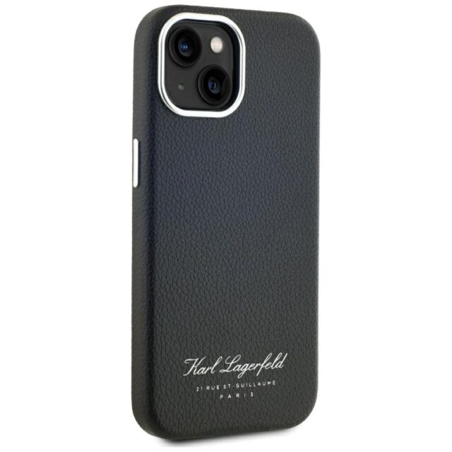 Case Karl Lagerfeld hotel RSG for iPhone 15 black - imagine 4