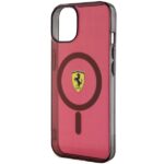 Ferrari FEHMP14SURKR iPhone 14 / 15 / 13 6.1" red hardcase Translucent Magsafe - imagine 6