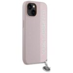Karl Lagerfeld KLHCP15SPSAKDGCP iPhone 15 / 14 / 13 6.1" pink hardcase Saffiano Rhinestones & - imagine 4