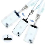 USAMS Universal phone lanyard 1.2m blue ZB282GS02 (US-ZB282) - imagine 4