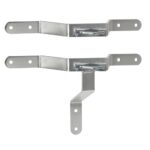 Extralink KP150 | Mast mount | 150mm, with u-bolts M8, steel, galvanized