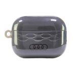 Audi IML Geometric Pattern AirPods Pro 2 cover gray AU-IMLAPP2-A6/D3-GY