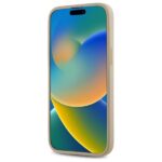 DKNY DKHCP14XPQDSLE iPhone 14 Pro Max 6.7" beige Quilted Stack Logo - imagine 5