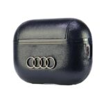 Audi Leather Big Logo AirPods Pro 2 cover black AU-APP2-GT/D3-BK - imagine 3