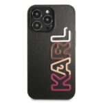 Karl Lagerfeld KLHCP13LPCOBK iPhone 13 Pro / 13 6,1" black hardcase Multipink Brand - imagine 3