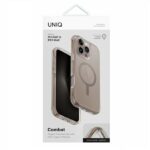 UNIQ Combat iPhone 16 Pro Max 6.9" Magclick Charging case gold/taupe gold - imagine 4