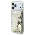 Guess Liq case. Glitter 4 Charms for iPhone 17 Pro gold - imagine 2