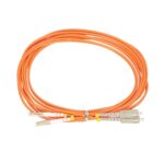 Extralink SC/UPC-LC/UPC | Patchcord | Multimode, OM2, Duplex, 3mm, 3m - imagine 2