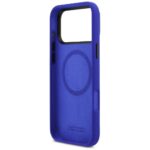 BMW M Silicon Vertical Logo MagSafe Case for iPhone 17 Pro Max Navy Blue - imagine 7