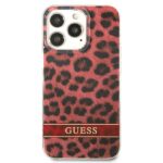 Guess GUHCP13LHSLEOR iPhone 13 Pro / 13 6,1" red hardcase Leopard - imagine 3