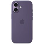 Case Apple Silicone Case MagSafe for iPhone 17 purple