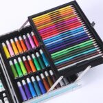 Extralink Painting Set for Kids, Artistic Craft 145 Pieces Large Suitcase - imagine 3