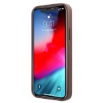 Guess GUHCP12M4GDBR iPhone 12/12 Pro 6,1" brown hardcase 4G Stripe - imagine 5