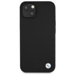 BMW BMHCP13SSILBK iPhone 13 mini 5,4" black hardcase Silicone Signature - imagine 3