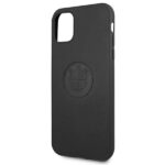 BMW BMHCN61REELK iPhone 11 / Xr 6.1" case black hardcase Leather Emboss - imagine 6