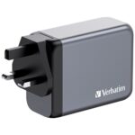 Verbatim GNC-200 GaN Charger 4 Port 200W USB A/C (EU/UK/US - imagine 4