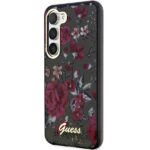 Guess GUHCS23SHCFWSA S23 S911 khaki hardcase Flower Collection - imagine 2
