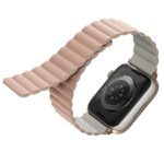 UNIQ Revix Strap Apple Watch Series1-8/SE/SE2/SE3/Ultra1/2/3 42/44/45/49mm Reversible Magnetic pink