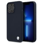 BMW BMHCP13XSILNA iPhone 13 Pro Max 6.7" navy hardcase Silicone Signature