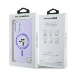 Karl Lagerfeld KLHMP16MSCMKCRHU iPhone 16 Plus 6.7" purple hardcase Silicone Karl&Choupette - imagine 8
