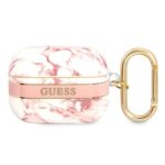 Guess GUAPHCHMAP AirPods Pro cover pink Marble Strap Collection