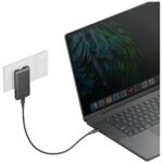 Wall charger Energea TravelWorld Edge 65W 2xUSB-C PD/PPS/QC3.0 (US/UK/EU) graphite - imagine 6