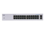 Cisco CBS110-24T | Switch | 24x RJ45 1000Mb/s, Desktop, Rack, Unmanaged - imagine 2