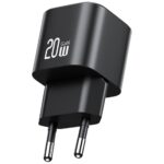 Wall Charger USAMS JO Series CC260 20W USB-C + 1m USB-C/Lightning Cable White - imagine 3