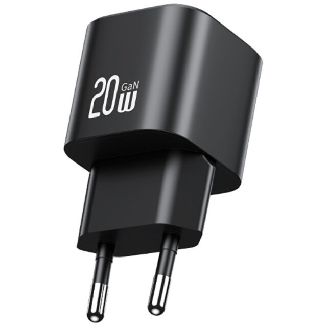 Wall Charger USAMS JO Series CC260 20W USB-C + 1m USB-C/Lightning Cable White - imagine 3